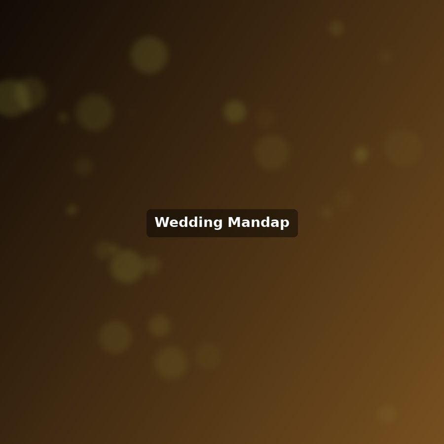 Wedding mandap