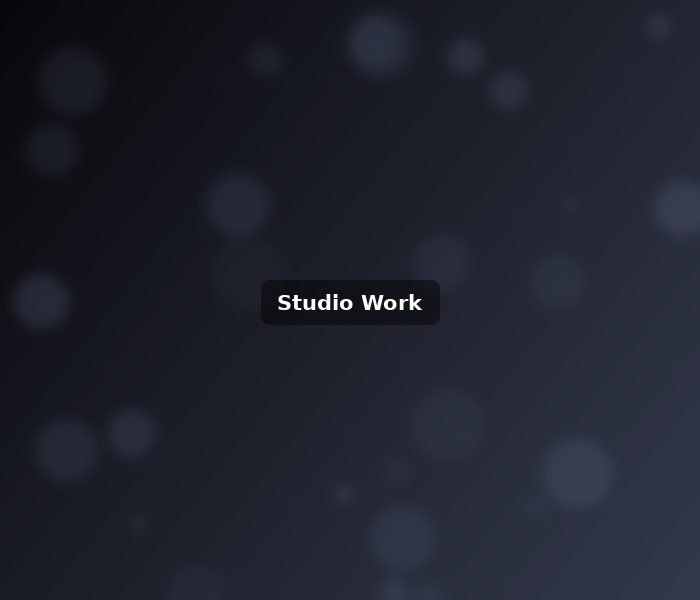 Studio work