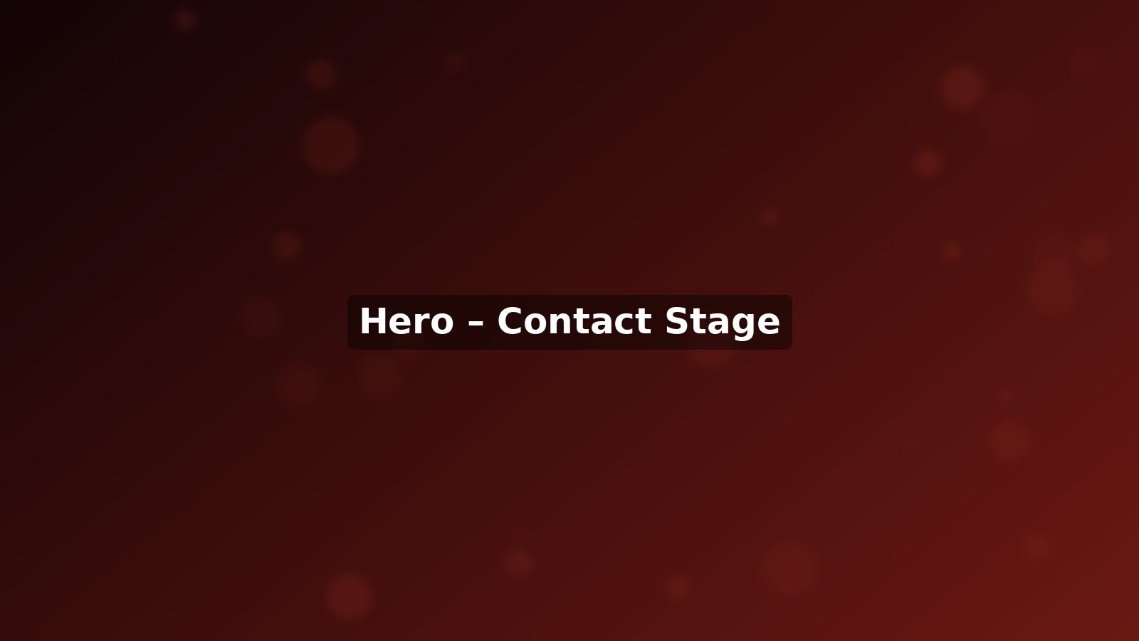 Meraki event stage